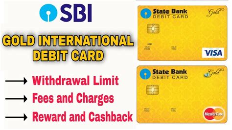 sbi rfid debit card|SBI gold international debit card.